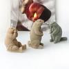 Fashionable Creative Crafting Hedgehog Candle Stand Sturdy Silicone Mold Fashion Accessory for Artistics Home Accent
