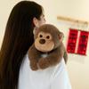Plush Monkey Toy Cute Cartoon Pp Cotton Filling Soft Short Children Doll Gift