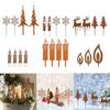 Metal Deer Christmas Garden Stake Rust Deer Yard Stakes Outdoor Yard Lawn Ornaments Holiday Stake Christmas