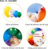 Rainbow Balloon Chain Set for Kids' First Birthday, Kindergarten Graduation, and Back-to-School Decoration