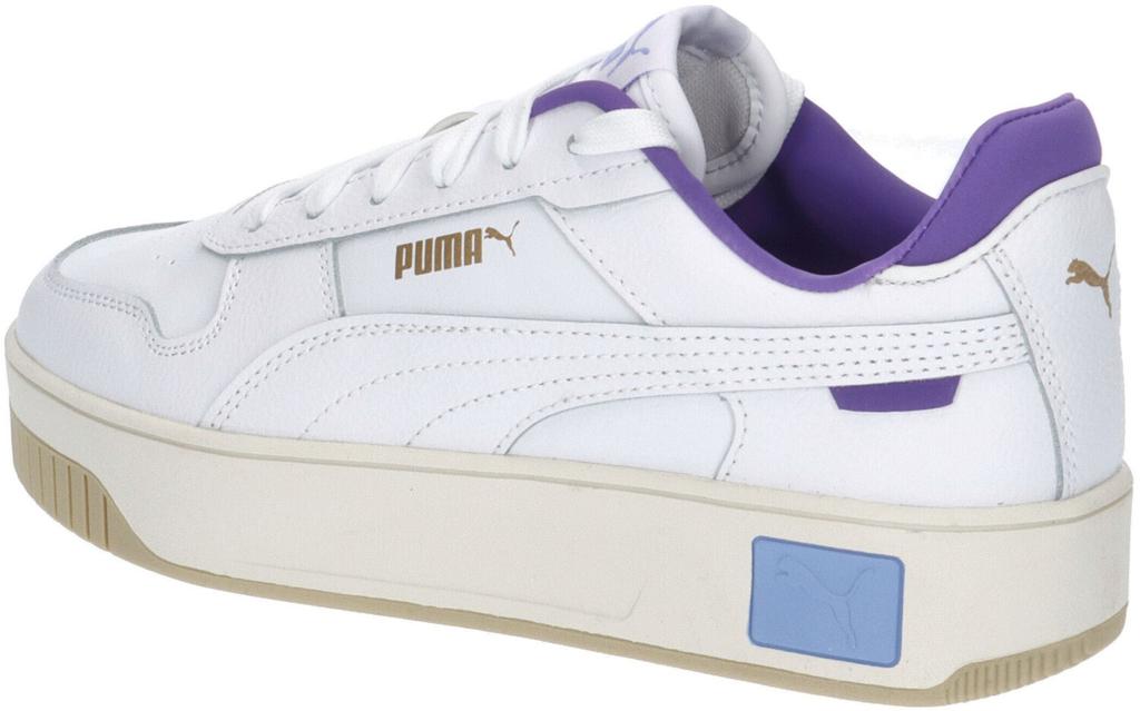 Puma Carina Street Women кроссовки puma white/puma white/electro purple/frosted ivory