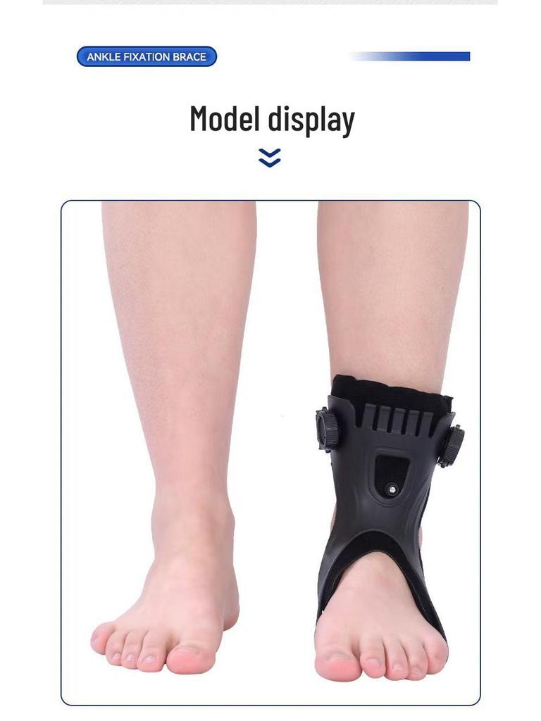 Unisex Foot Drop Orthosis Shoes: Eversion/Inversion Corrector & Ankle Support