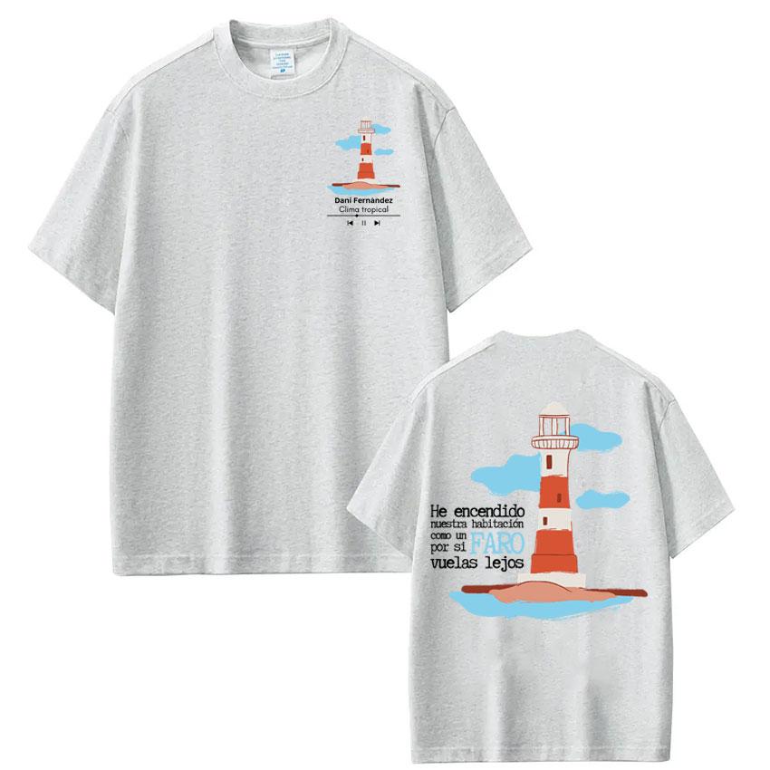 Rapper Dani Fernandez Fashion Graphics Tees Men Women Oversized Tshirts Summer Cotton Casual Vintage High Quality Tshirts Top