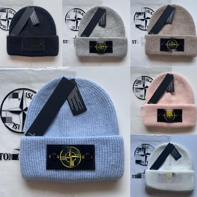 Hat Winter Knitted Outdoor Windproof Cold Proof Fashion Solid Color Hat Warm