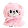 New Cute Sakura Themed Toy Set With Cloak Shawl Dress Up Figure Bag Keychain Decorative Kawaii Plushie Doll Supplies Gift