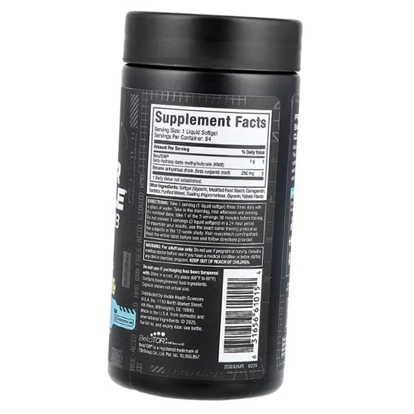 HMB, Clear Muscle, Muscle Tech  84капс (27098004)