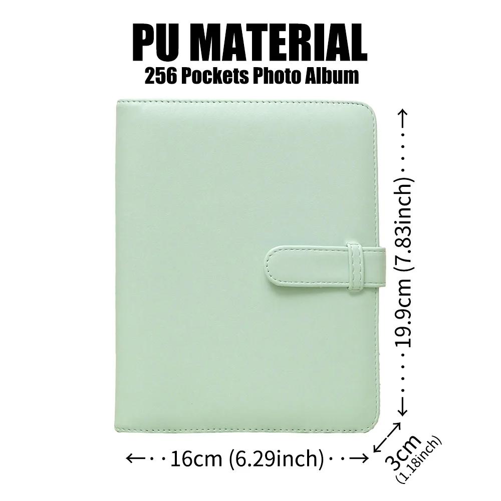 

256 Pockets Mini Photo Album Picture Case for Fujifilm Instax Mini Film 7 8 9 11 25 50s 70 90 Link liplay м ята зелений колір