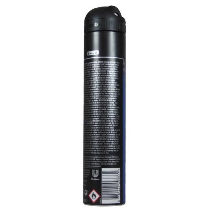 Déodorant - REXONA - Cobalt - 200 ml - Sans alcool - Spray