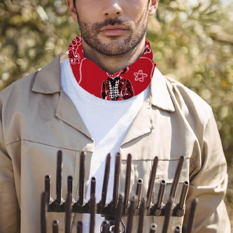 Hip Hop Turban Kopftuch Kopfbedeckung Haartücher für Camping Radfahren Wandern