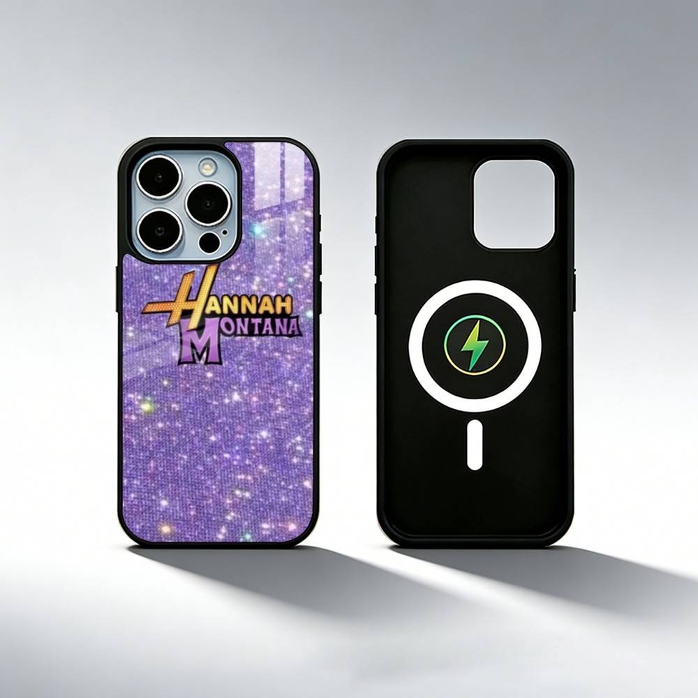 H-Hannah Montana Phone Case For iPhone17,16,15,14,13,12,11 Plus,Pro Max Magnetic For Magsafe Wireless Charging