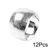 12Pcs Napkin Buckle Dining Room Metal for Wedding Party Ring Models Simple Napkin Holder Napkin Rings Table Decor