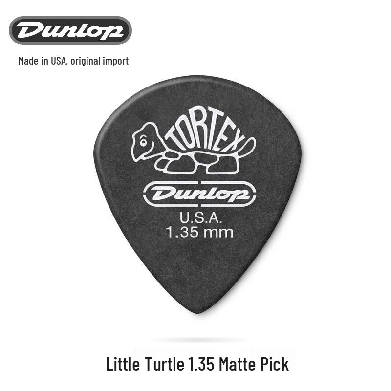 Dunlop Jazz Speed Folk Acoustic Guitar Picks - Little Turtle Matte 498R Accessories