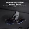 Car Eyeglass Storage Clip Sun Visor Sunglasses Holder Super Fiber Leather for Auto Interior Accessories Car Eyeglass Holder