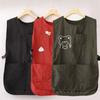Waterproof Chef Apron Cartoon Catering Work Clothes Fashion Kitchen Vest Apron  for Home Kitchen
