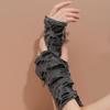 Broken Slit Gloves Sexy Gothic Fingerless Gloves Halloween Gloves Ripped Holes Decor Cosplay Gloves for Adults