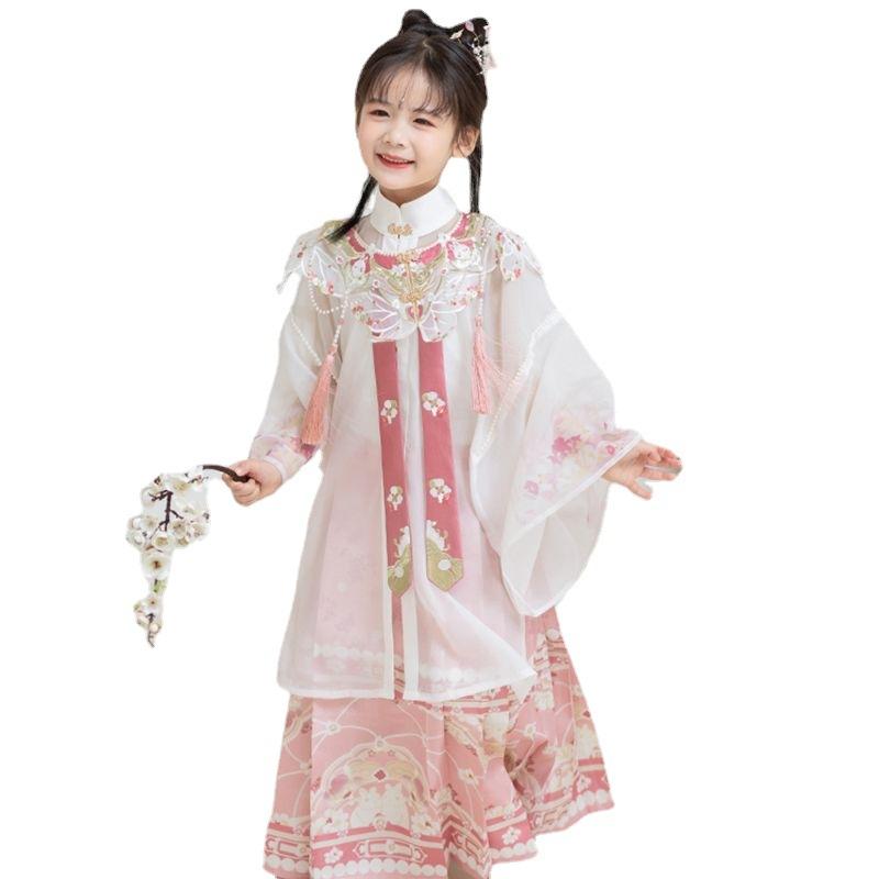 Ханфу девушка в китайском стиле тканевое летнее платье античный костюм Тан костюм супер — фото 6