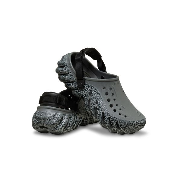 Crocs Sabot Echo Crackle Gris Ardoise Homme Baskets 211630-0DA