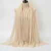 Wrinkle Pleated Plain Hijab 10 Colors Ripple Hijab Women Scarves Veil Crinkle Hijab Scarf