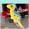 Plush Dinosaur Keychain With Pp Cotton Filling For Kids And Collectors