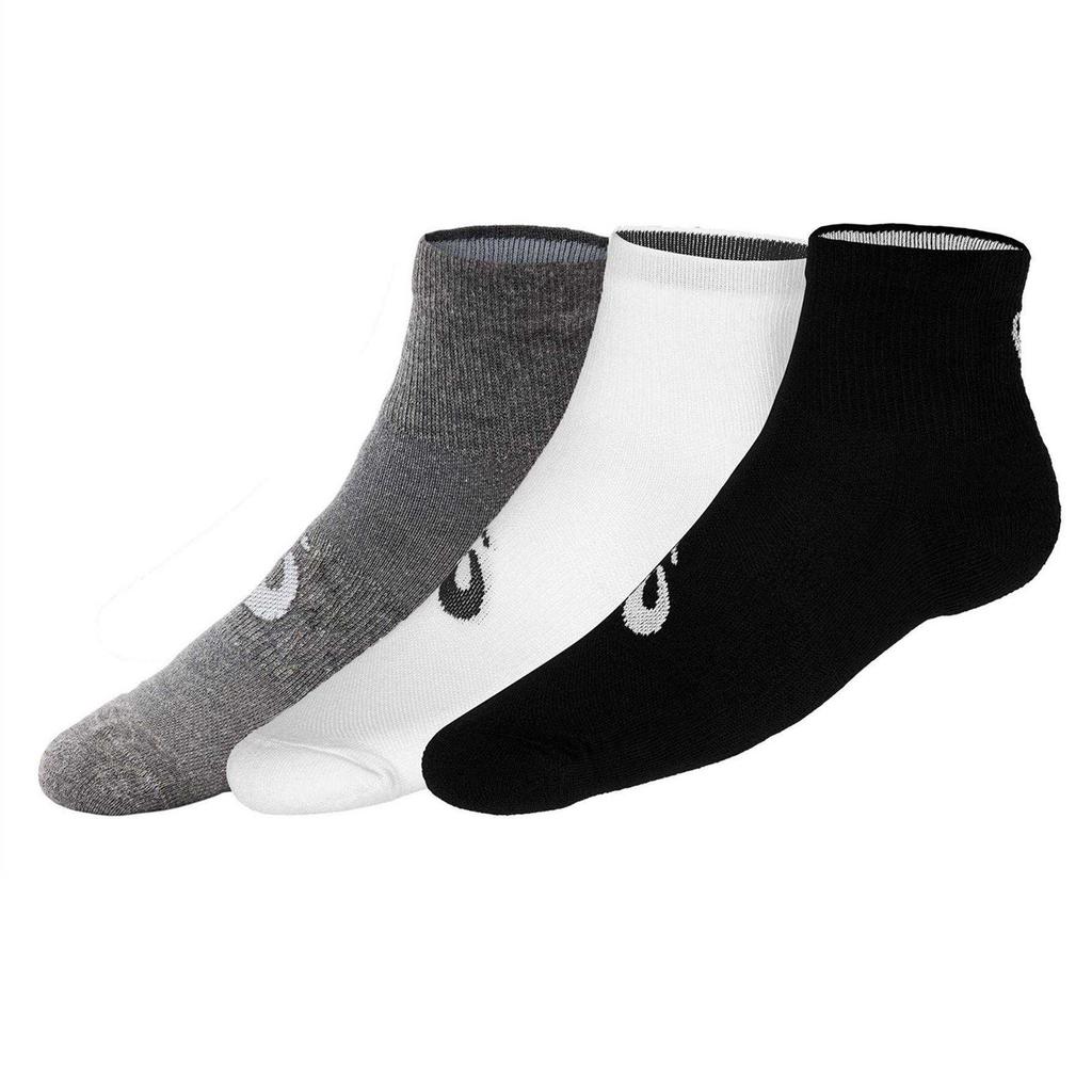Asics Unisex Adult Quarter Socks (Pack of 3)