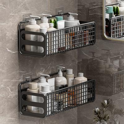 Home Multifunctional Storage Rack, Bathroom Cosmetics Storage Rack, Wall Mounted Towel Rack, Kitchen Supplies Storage Rack