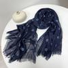 Spring and Autumn Neck Protection Summer Sunscreen Lightweight Soft Printed Scarf