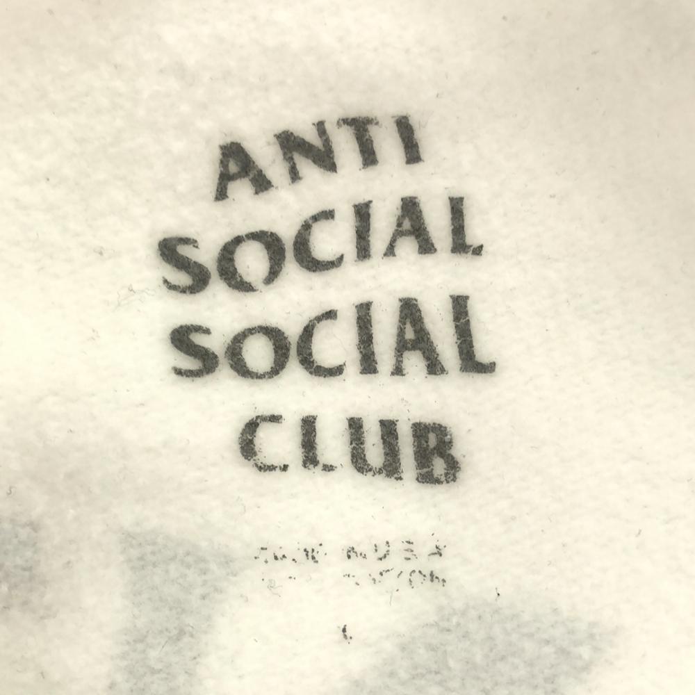 ANTI SOCIAL SOCIAL CLUB Logo print Long sleeve Sweatshirts white trainer Men's Used