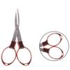 Simple Portable Folding Scissors Solid Color Glasses Shape Paper Cutters Students Handmade DIY Tools School Office Supplies