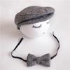 Newborn Photo Props Baby Boys Beret Hat + Bow Tie Set Newborn Newborn Photography Props Gentleman Cap Photo Outfit