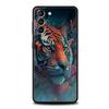 Animal Tiger Phone Case for Samsung Galaxy S24 S23 S22 S20 S21 FE Ultra S10 S10E S9 S8 Plus 5G Silicone Cover Capas Fundas Bags