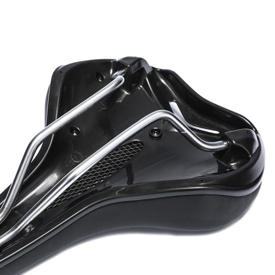 Șa Bicicletă Burete Rezistent la Uzură Stabilitate Ridicată Gol Respirabil Anti-alunecare Șa Bicicletă pentru Ciclism