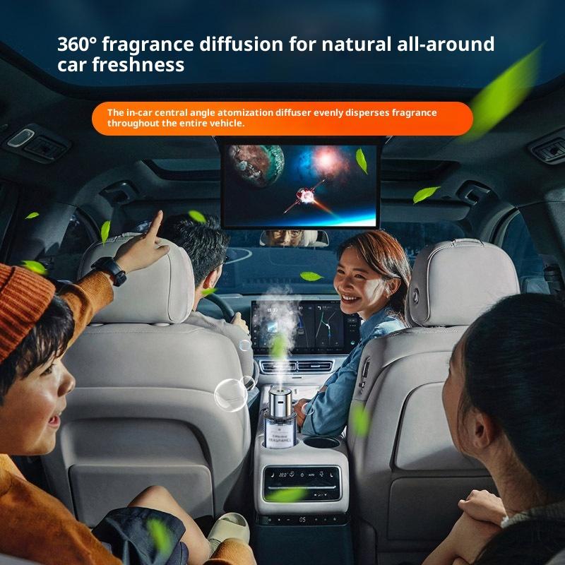 Electric Auto Air Diffuser Aroma Air Aromatherapy Air Vent Car Mist Humidifier Perfume Essential Oil Fragrance Diffuser