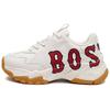 MLB Big Ball Chunky P Mega Abrasion Resistant Low Top Chunky Sneakers Unisex White Red Sneakers