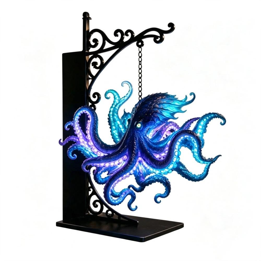 Vintage Metal Hanging Bookshelf Light Bookshelf Lamp Wall Hanging Lamp LED Night Light Bedroom