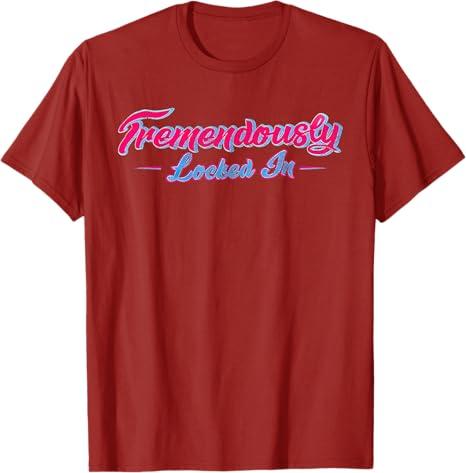 

TreUnisexdously Locked in TShirt Humor Funny Letters Printed Saying Tee Y2k Streetwear Clothes Cool Friends Families Novelty Gift S