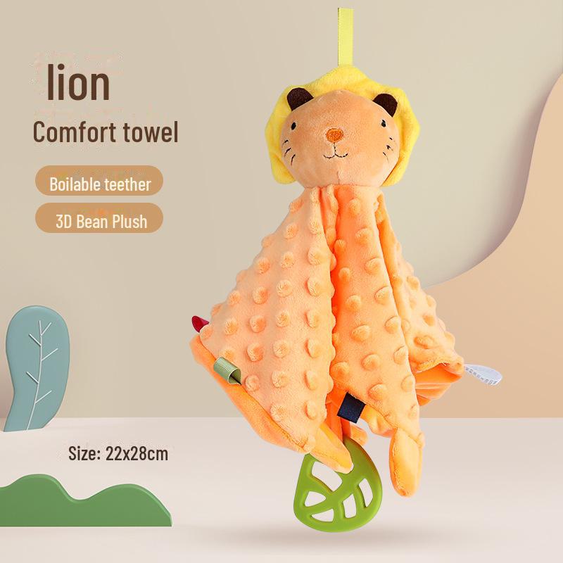 Cross-Border Baby Plush Animal Comfort Towel & Sleep Doll Toy