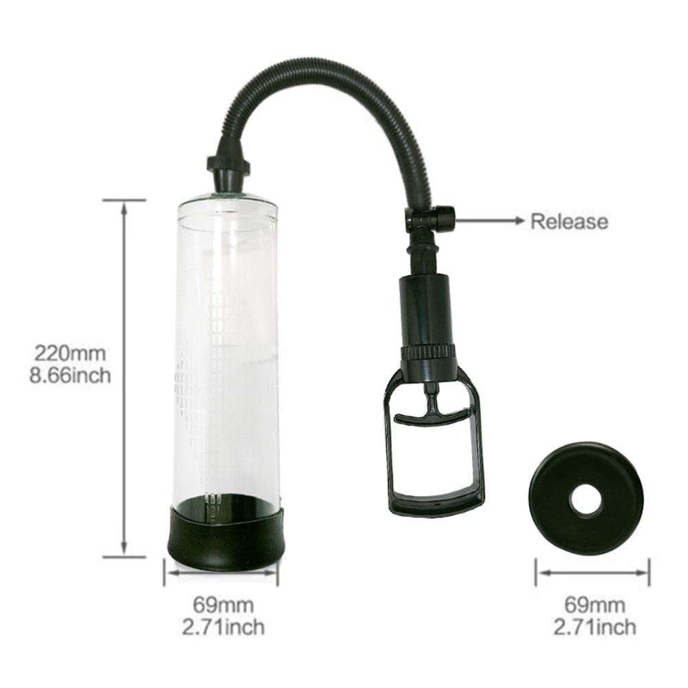 Penis Enlargement Pump Device Sex Vacuum Pump For Men Male Masturbator Penis Extender Cock Dick Pump Trainer Sex Toys For Men