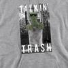 Sesame Street Unisex Adult Talkin Trash Heather Hoodie