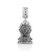 New Copper Pendant Throne Sword Charm Bead Fit Original Women Bracelet Jewelry For Gift