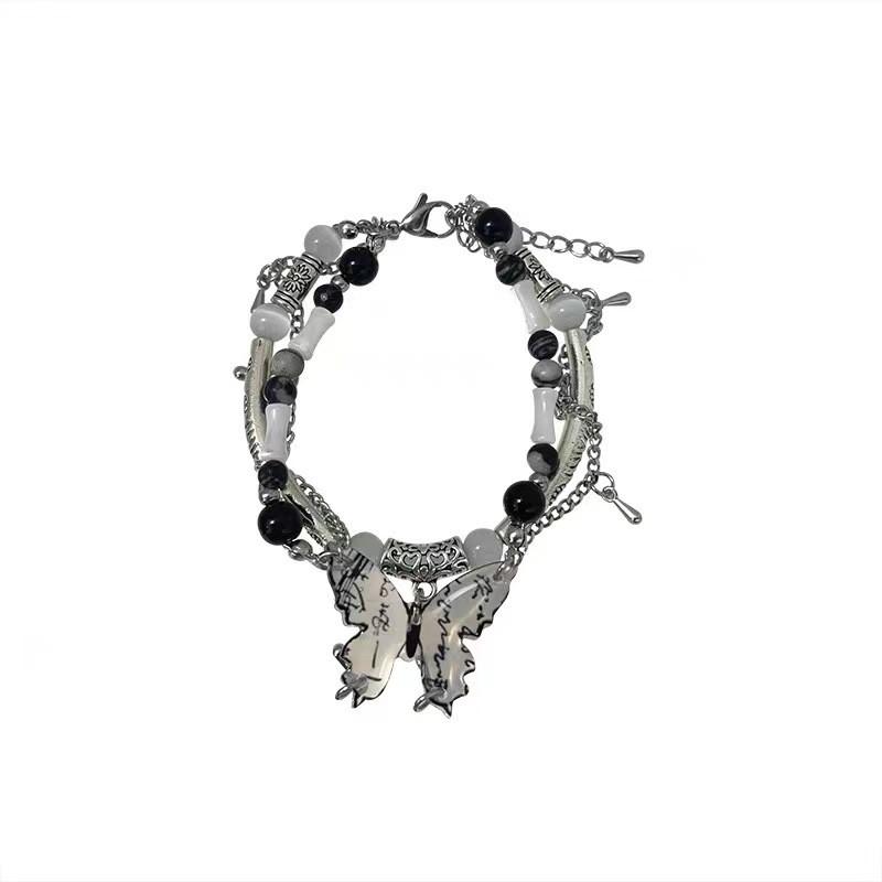 Alloy Double Chic Layer Bracelet For Women New Chinese Jewelry Style