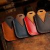 Leather Car Key Case Cover Fob Protector for Honda City Turbo Crider XRV 10th Civic Accord Keychain Holder Keyring Accessories