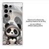 Coque de téléphone pour Samsung Galaxy S26 S20 Plus S21 S25 Edge S23 Ultra Note 20 Ultra 10 S24 S22 FE Panda Mignon