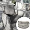 Yousheng Zestaw do naprawy rattanu 120 stóp Syntetyczny Rattan Wytłaczany Materiały do naprawy Wodoodporny DIY Rattanowe Krzesło Koszyk Meble Koszyk Naprawa Plastik Płaski
