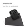 Charging Adapter Storage Box for Tesla Cybertruck Cable Hanger Door Dock Socket Adapter Fixed Base Car Accessories 2024-2025