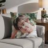 Custom PARK JIHOON Kpop Pillow Case 3D Print Polyester Fiber 40*40cm Home Sofa Throw Decoration Festival Gift