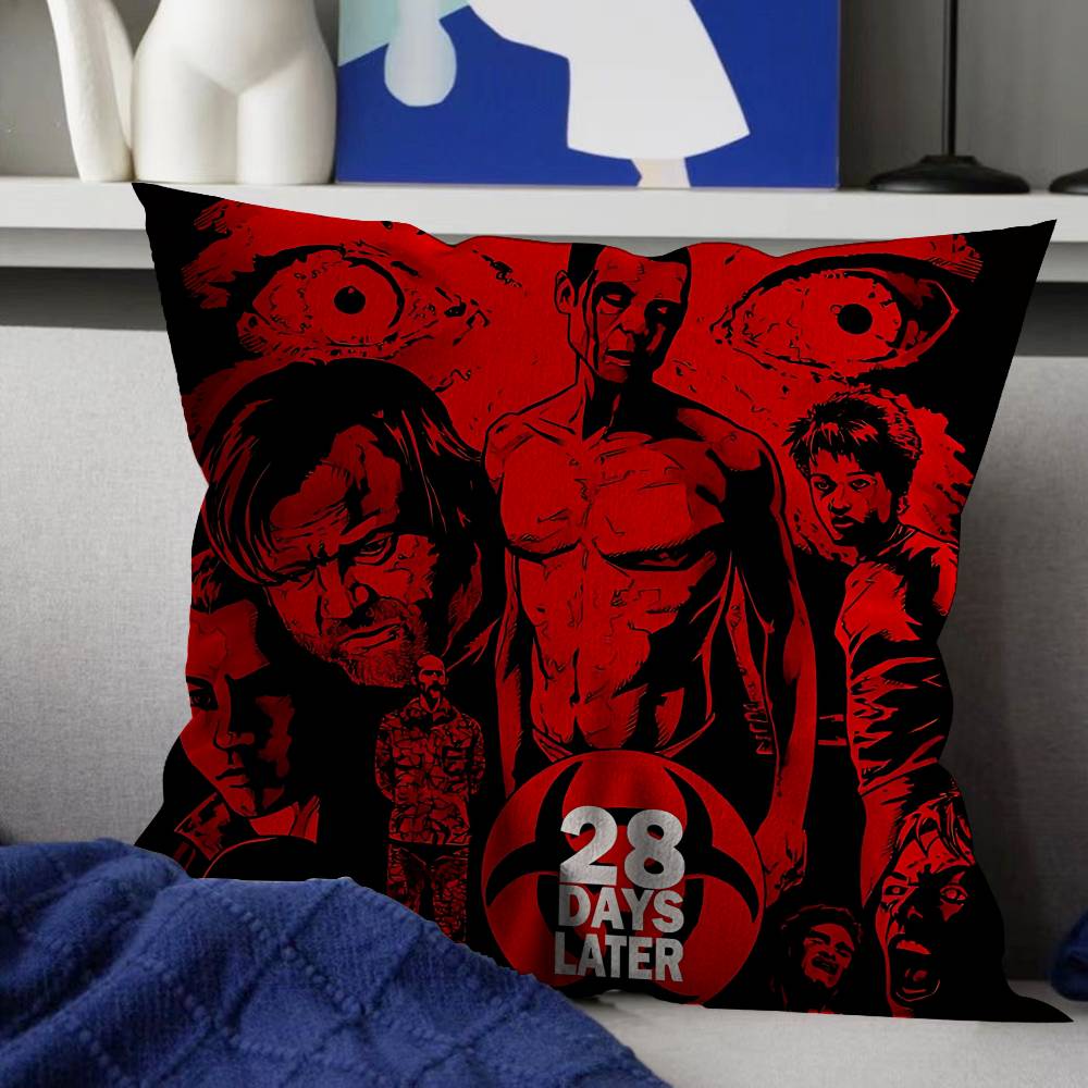 Movie Trror 28 DDays LLater 4545cm Cushion Cover Pillow Cover Decor Pillowcase Home Pillowcase For Couch Pillow