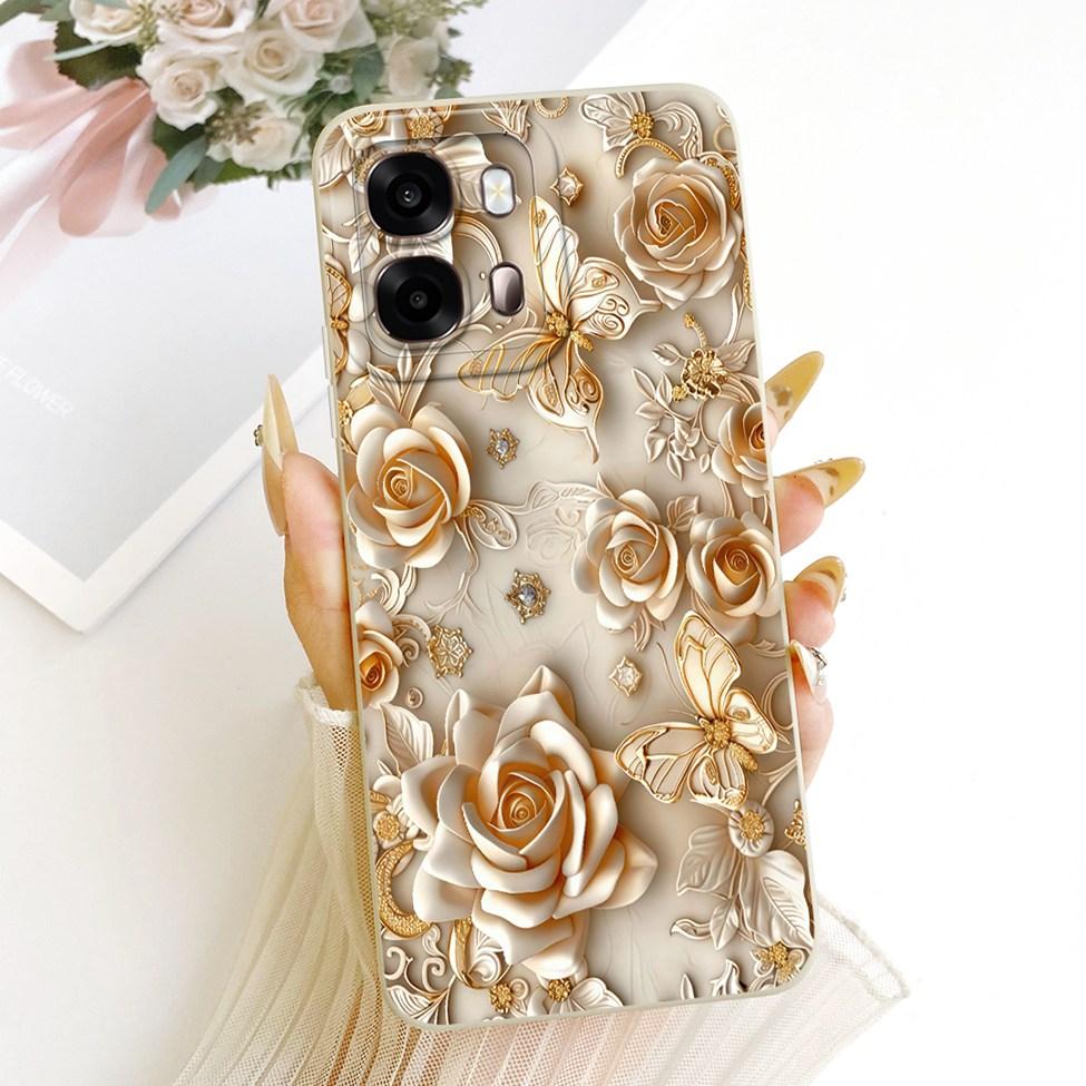 For Oppo A6s 5G CPH2789 Cover For Oppo A6s 4G CPH2815 Casing Silicone Luxury Fashion Kawaii Cute Painted Shockproof Phone Case