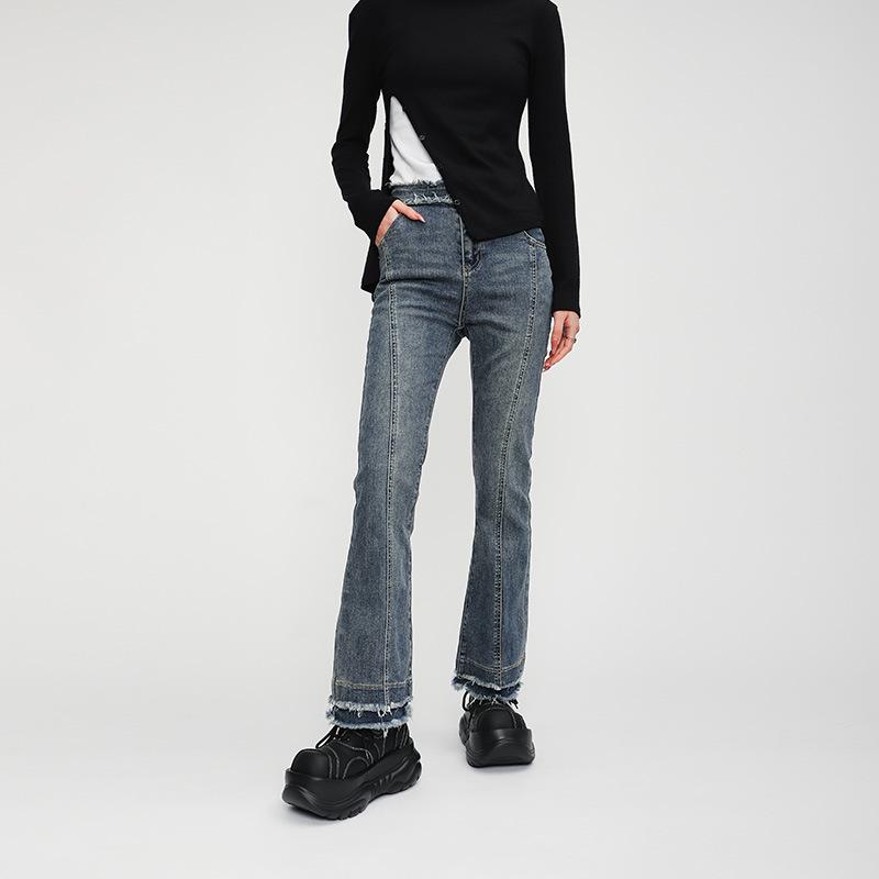 2024 Spring Women British Style Leather Shoes Slip On Lazy Loafer Shoes Ladies Elegant Thick Heel Street Style Shoes