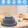 96 Pcs Felt Plate Dividers Set 3 Sizes Round Felt Plate Protectors Reusable Dish Storage Pads Multipurpose Soft Plate Separators