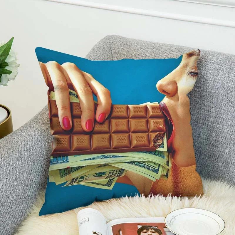 Toiletpaper Body Pillow Cover 40x40 Decorative Pillowcases 50x50 Car Decoration Sofa Cushions Cushion Covers for Bed Pillows